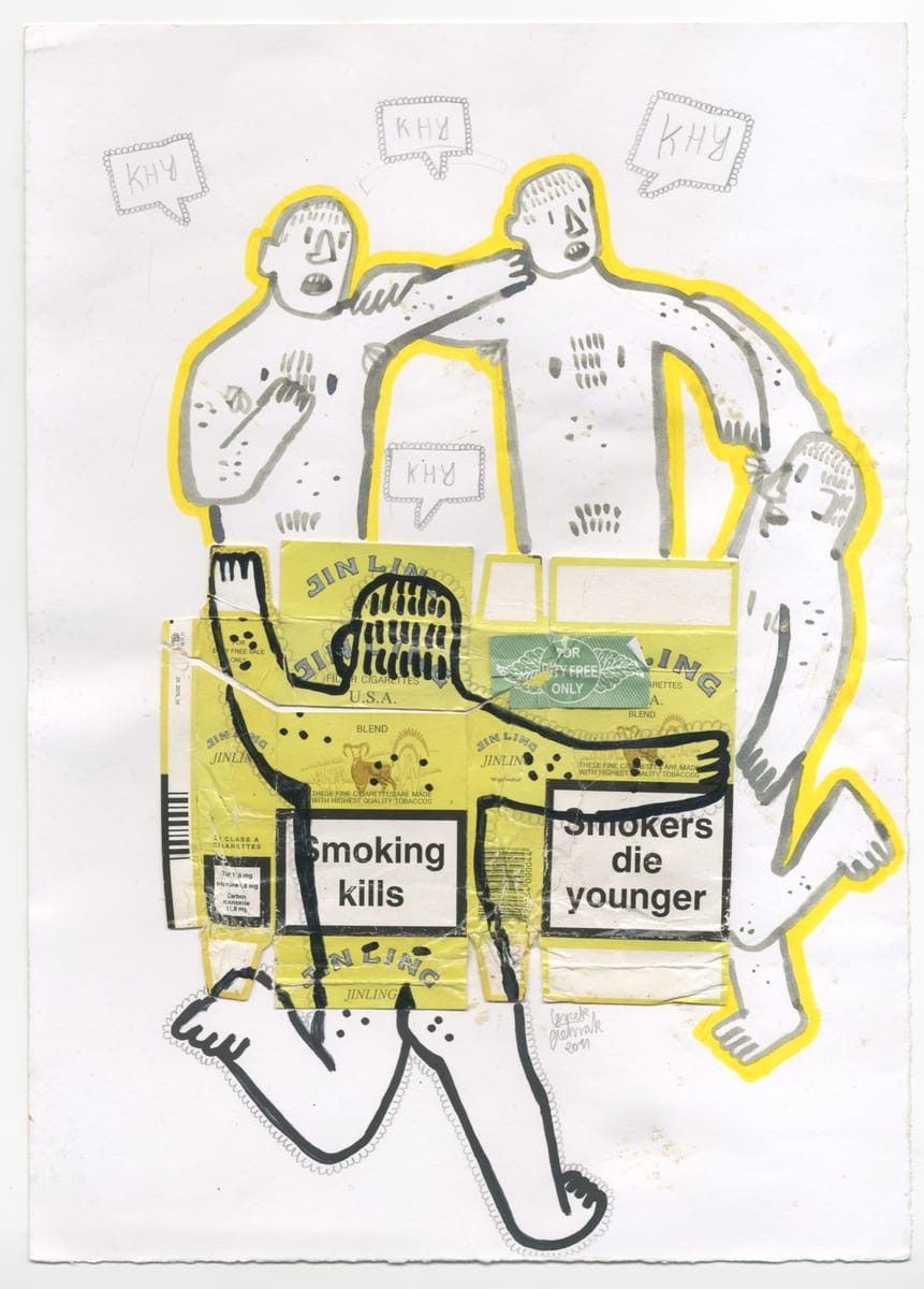 selfportrait-as-dancing-around-cigarettes-w-086-2011